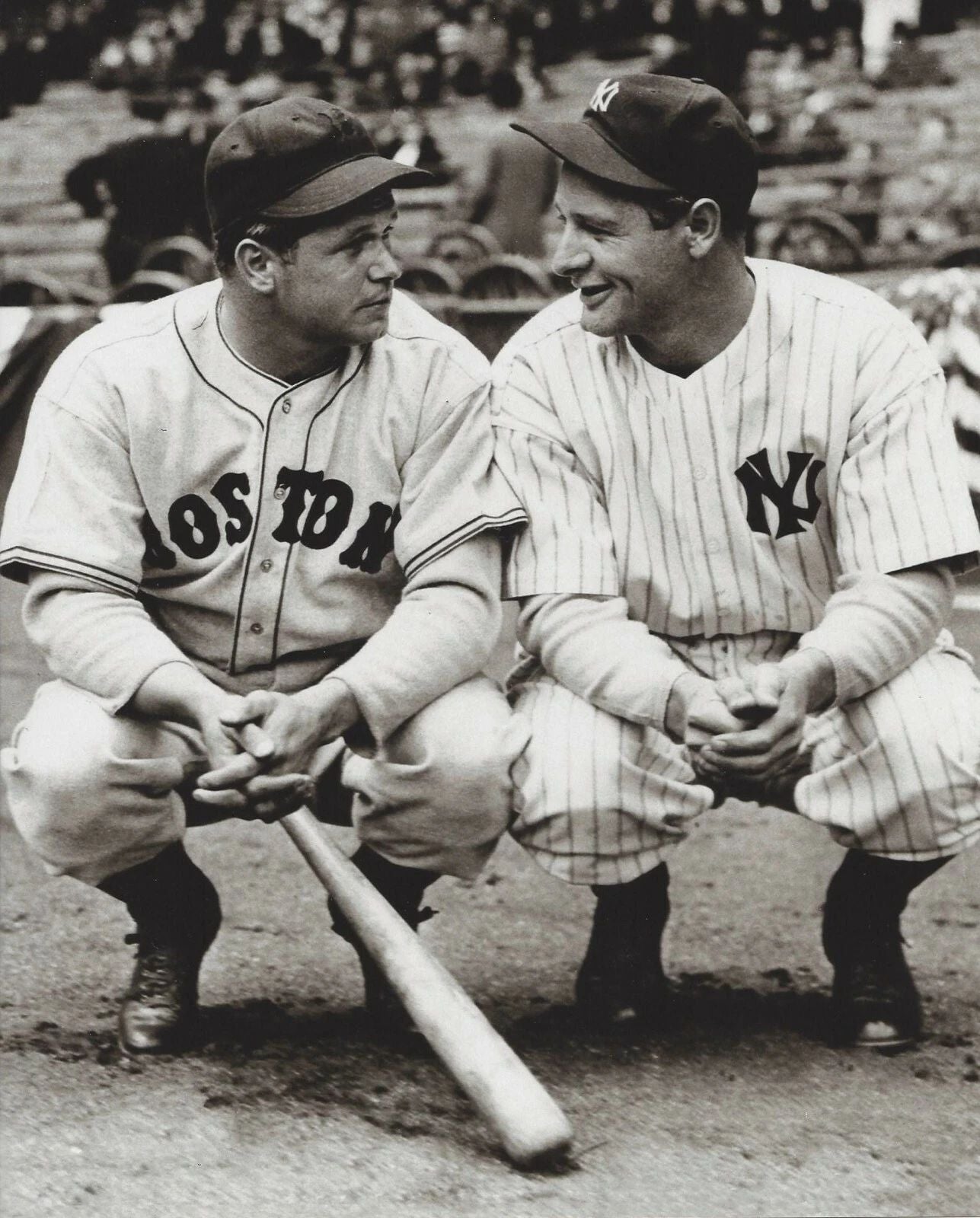 Lou Gehrig & Jimmie Foxx Magnet Red Sox Yankees Ny Baseball Picture Mlb
