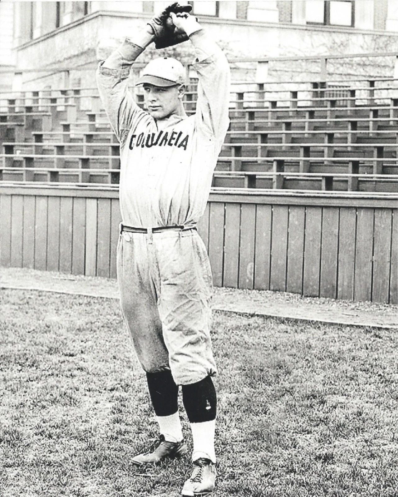 Lou Gehrig Keychain Columbia University Lions Baseball Picture