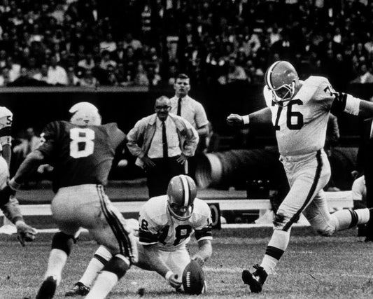 Lou Groza Photo Cleveland Browns Picture Nfl Football