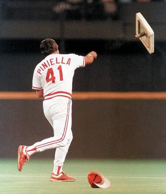 Lou Piniella Keychain Cincinnati Reds Baseball Picture Mlb