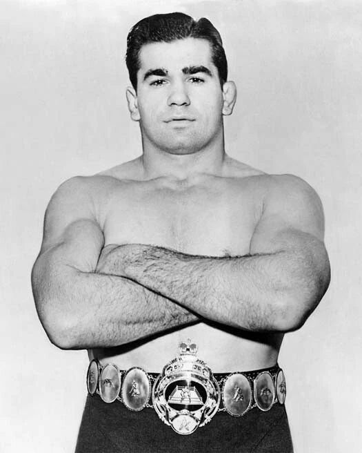 Lou Thesz Glossy Photo Nwa World Champion Wrestler Print Poster 2