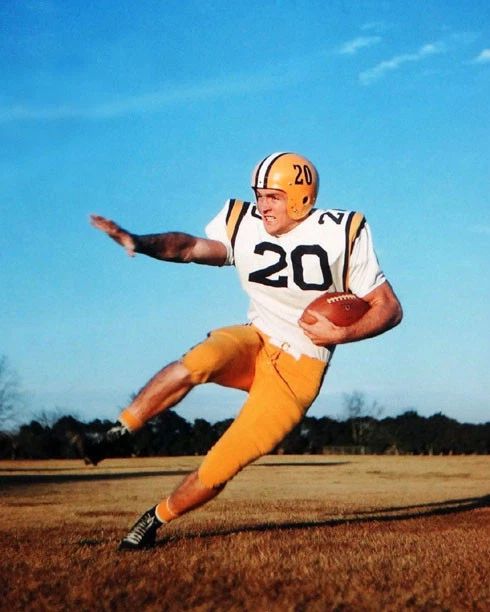 Lsu Tigers Billy Cannon Glossy Keychain College Heisman Trophy Print