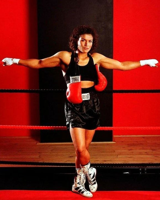 Lucia Rijker Boxing Photo Picture In Ring