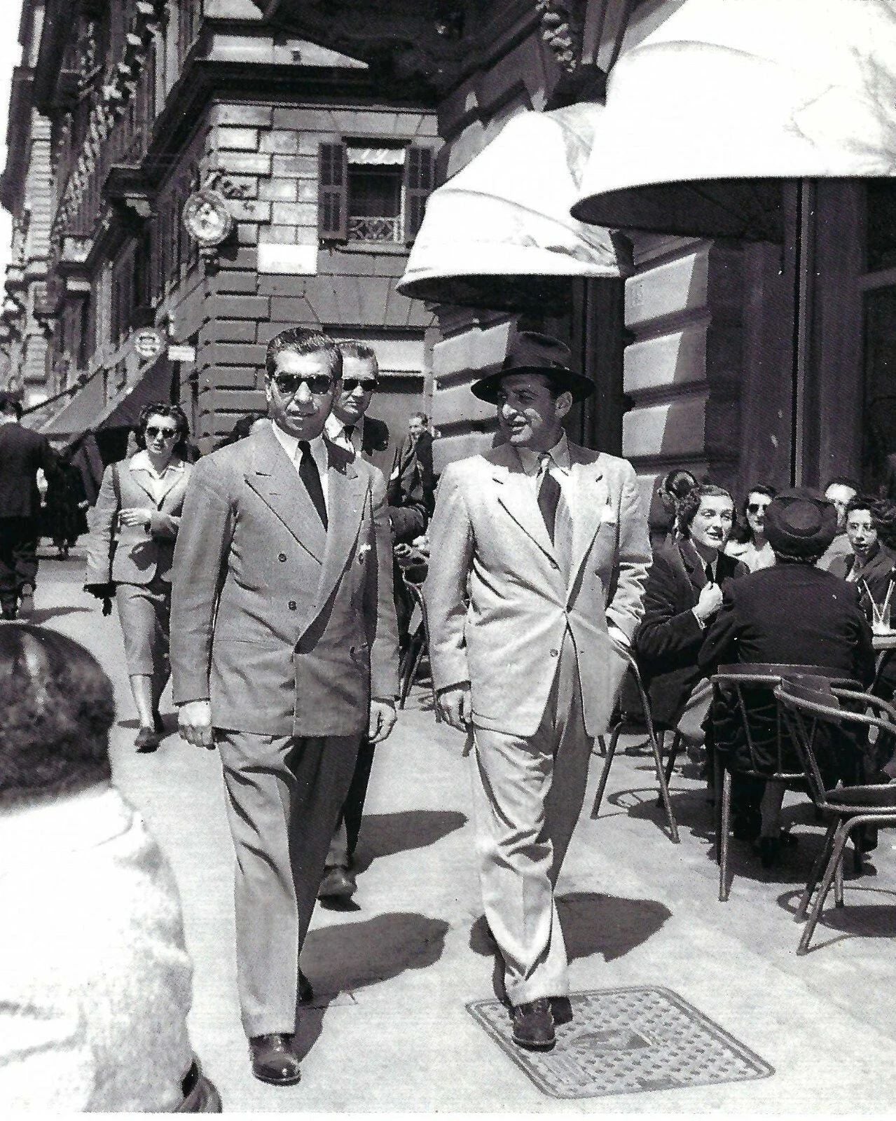Lucky Luciano Mafia Organized Crime Mobster Mob Walking 300 PCS Jigsaw Puzzle