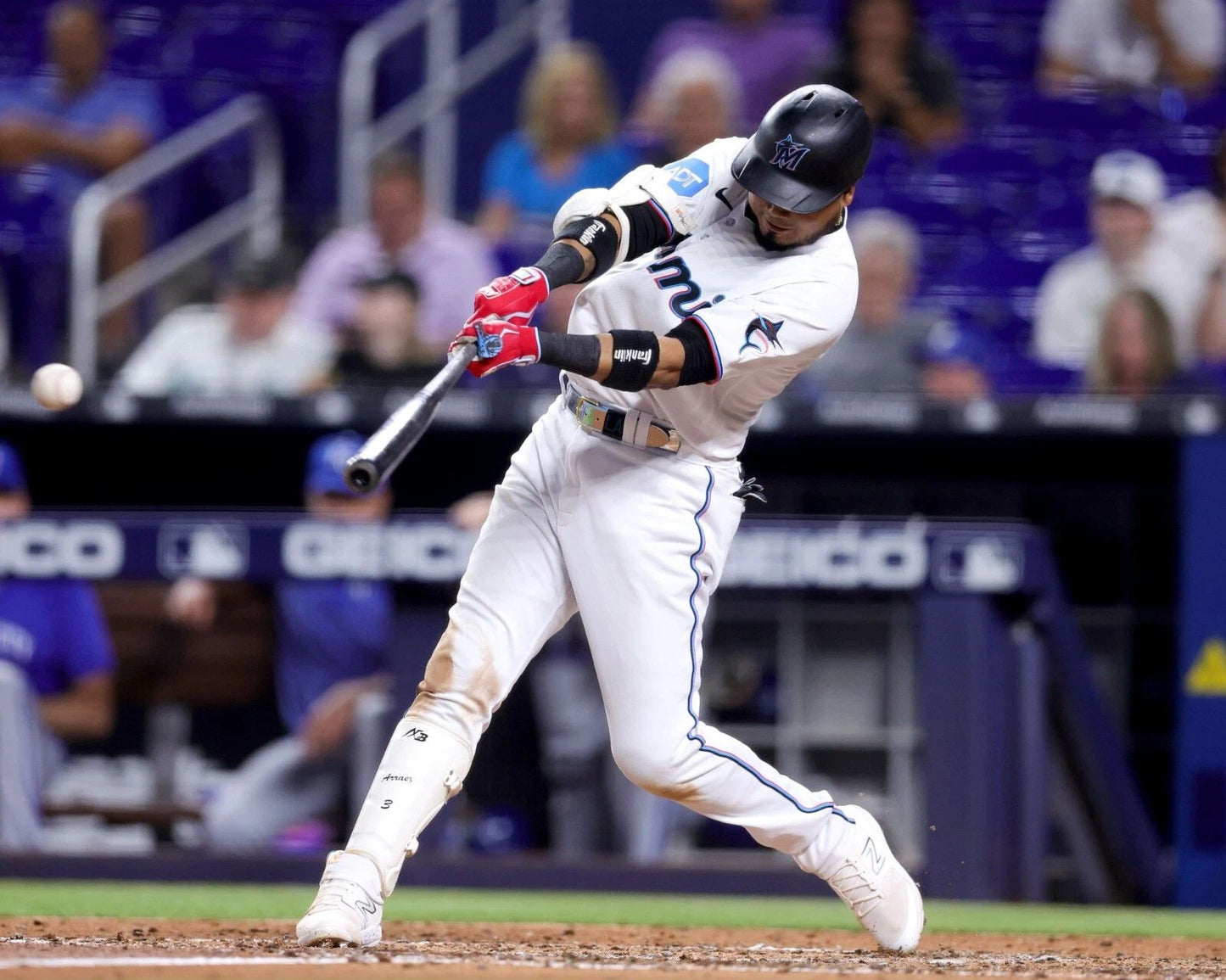 Luis Arraez Photo Miami Marlins Baseball Picture Mlb
