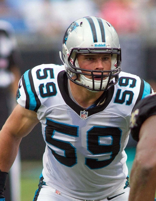 Luke Kuechly Photo Carolina Panthers Picture Nfl Football Close Up