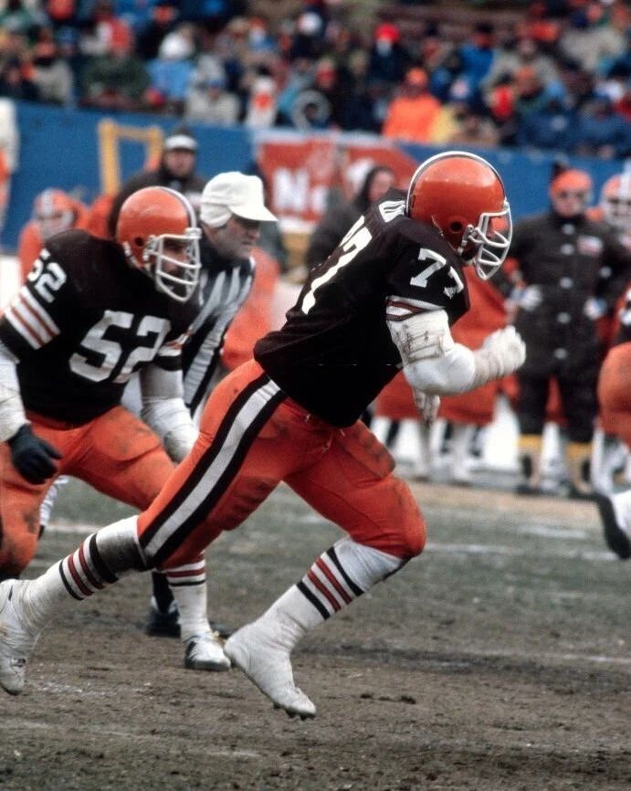 Lyle Alzado Photo Cleveland Browns Picture Football Nfl Game Action