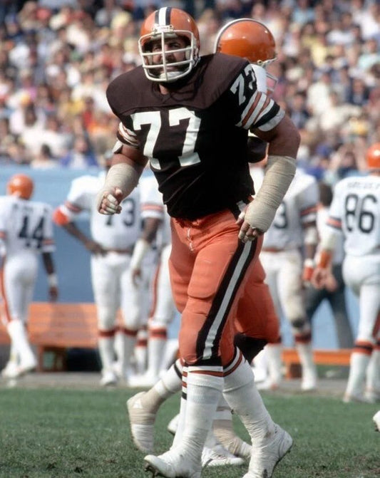 Lyle Alzado Photo Cleveland Browns Picture Football Nfl On Field