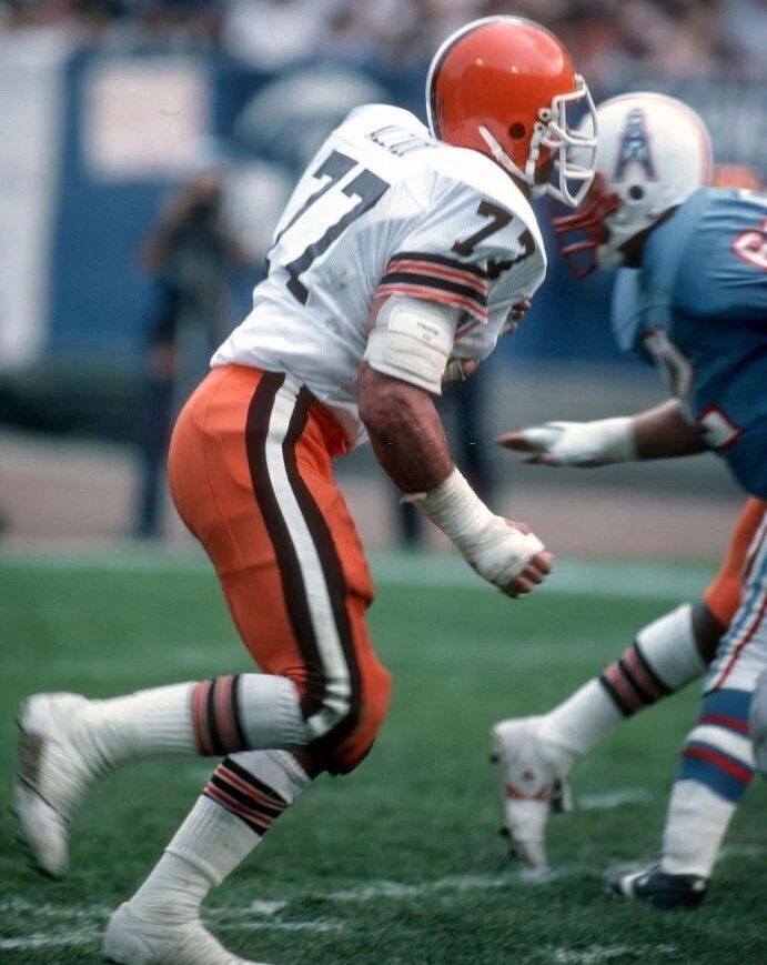 Lyle Alzado Photo Cleveland Browns Picture Football Nfl Vs Oilers
