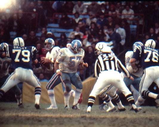 Lynn Dickey Photo Houston Oilers Picture Nfl Football Vs Colts