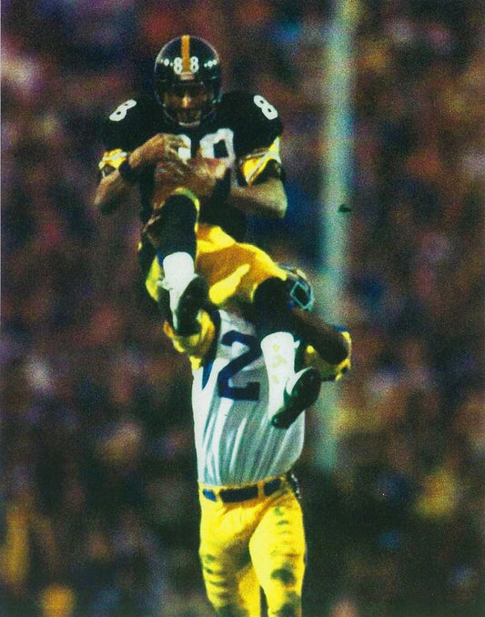 Lynn Swann Photo Pittsburgh Steelers Football Picture Vs Rams Nfl