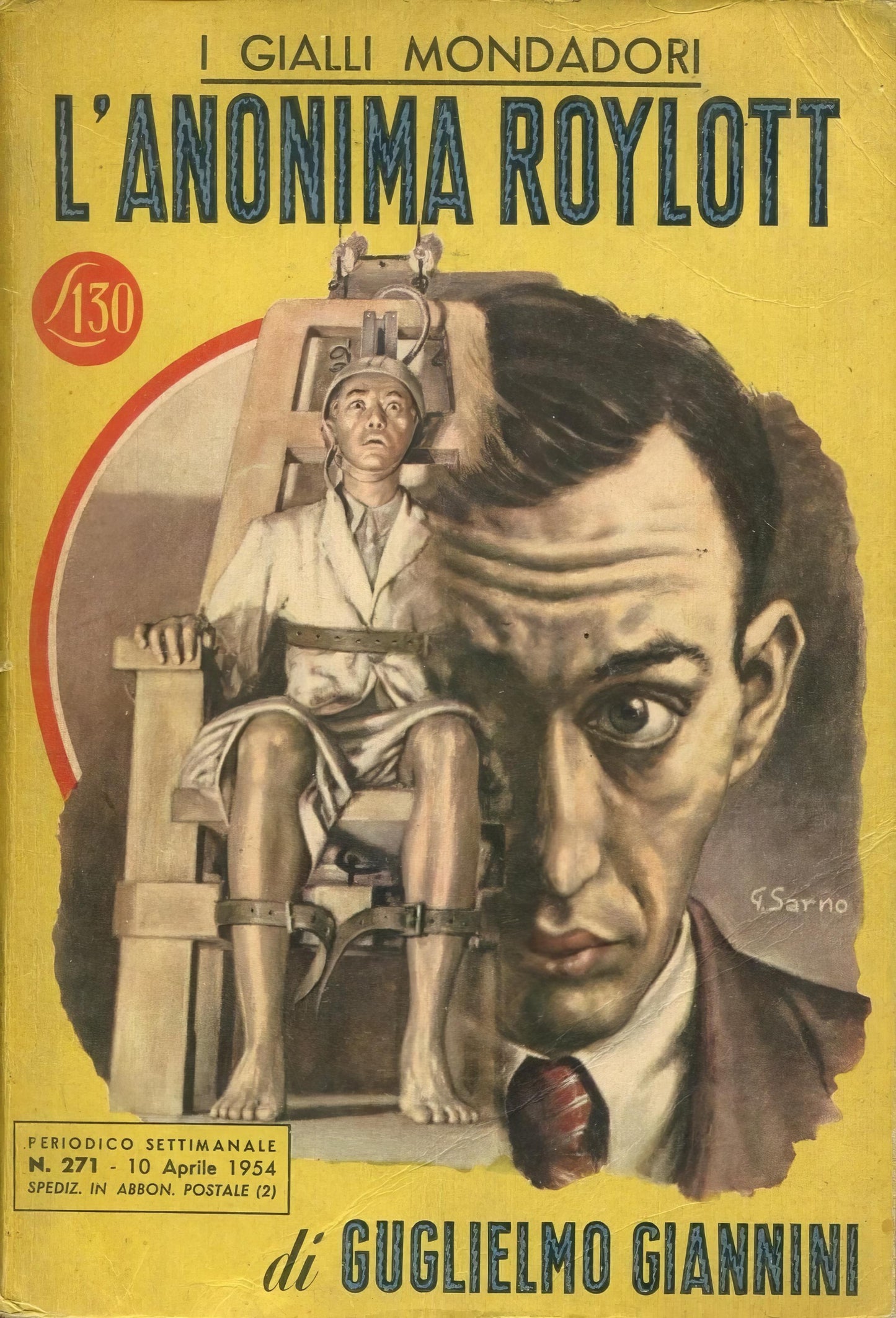 L Anonima Roylott (1936) Movie Magnet