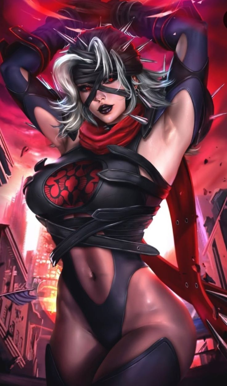 Lady Dragon Warrior 579 Print Poster