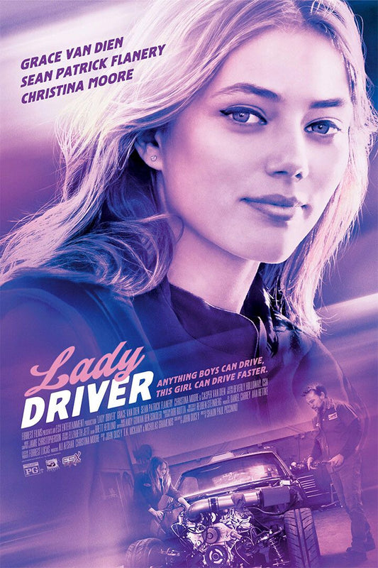 Lady Driver Movie 2020 Spor Cars Painting Print Wall Art Home Poster