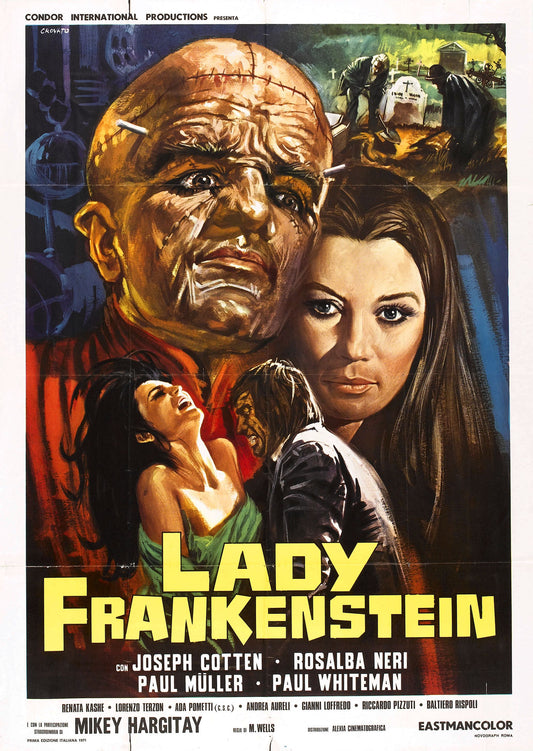 Lady Frankenstein 02 Movie Magnet