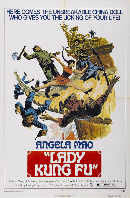 Lady Kung Fu 01 Movie Magnet