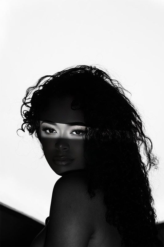 Lady London American Rap Singer Woman Hip Hop Star Artist Poster