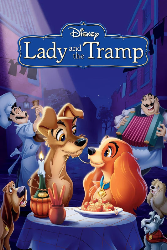 Lady And The Tramp (1955) Movie Magnet