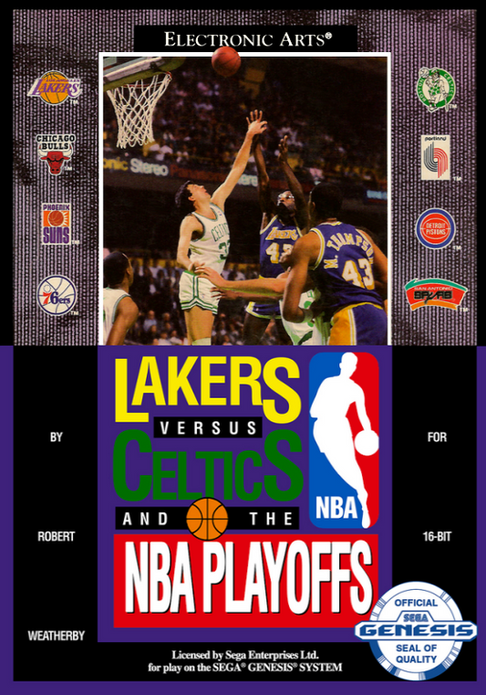 Lakers Versus Celtics And The Nba Playoffs (Usa) Genesis Print Poster