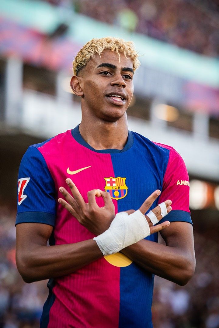 Lamine Yamal Barcelona Soccer Team Champions Player Goal Joy Jigsaw Puzzle