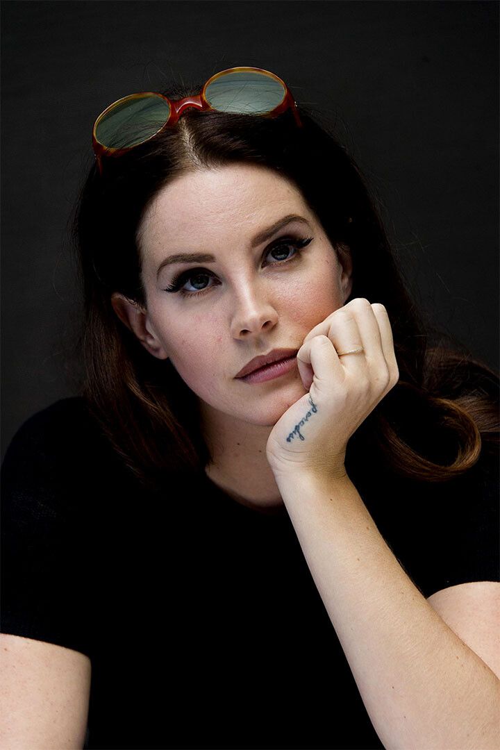 Lana Del Rey Music Star Model Painting Print Wall Art Home Poster