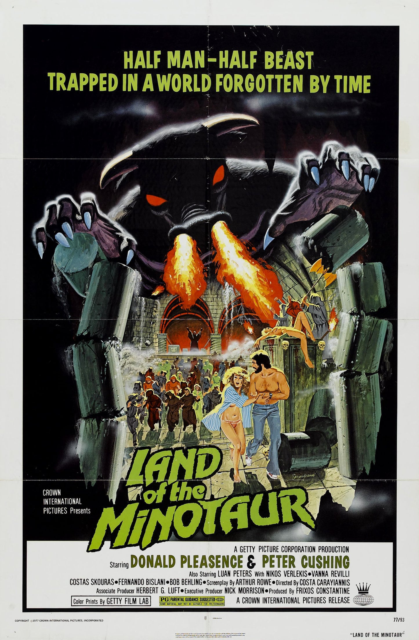 Land Of Minotaur 01 Movie Keychain