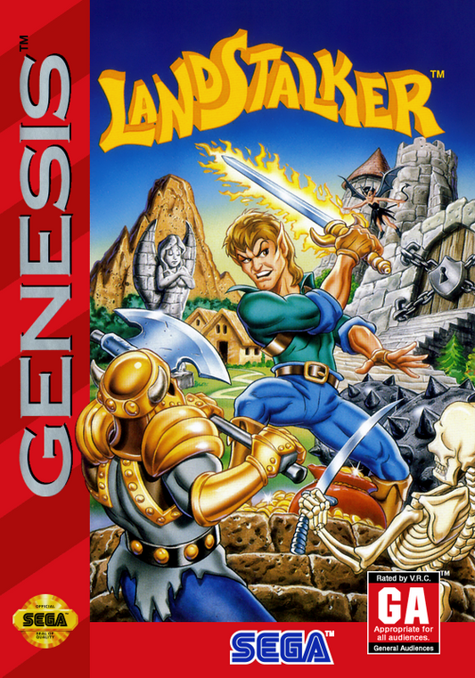 Landstalker (Usa) Genesis Print Poster
