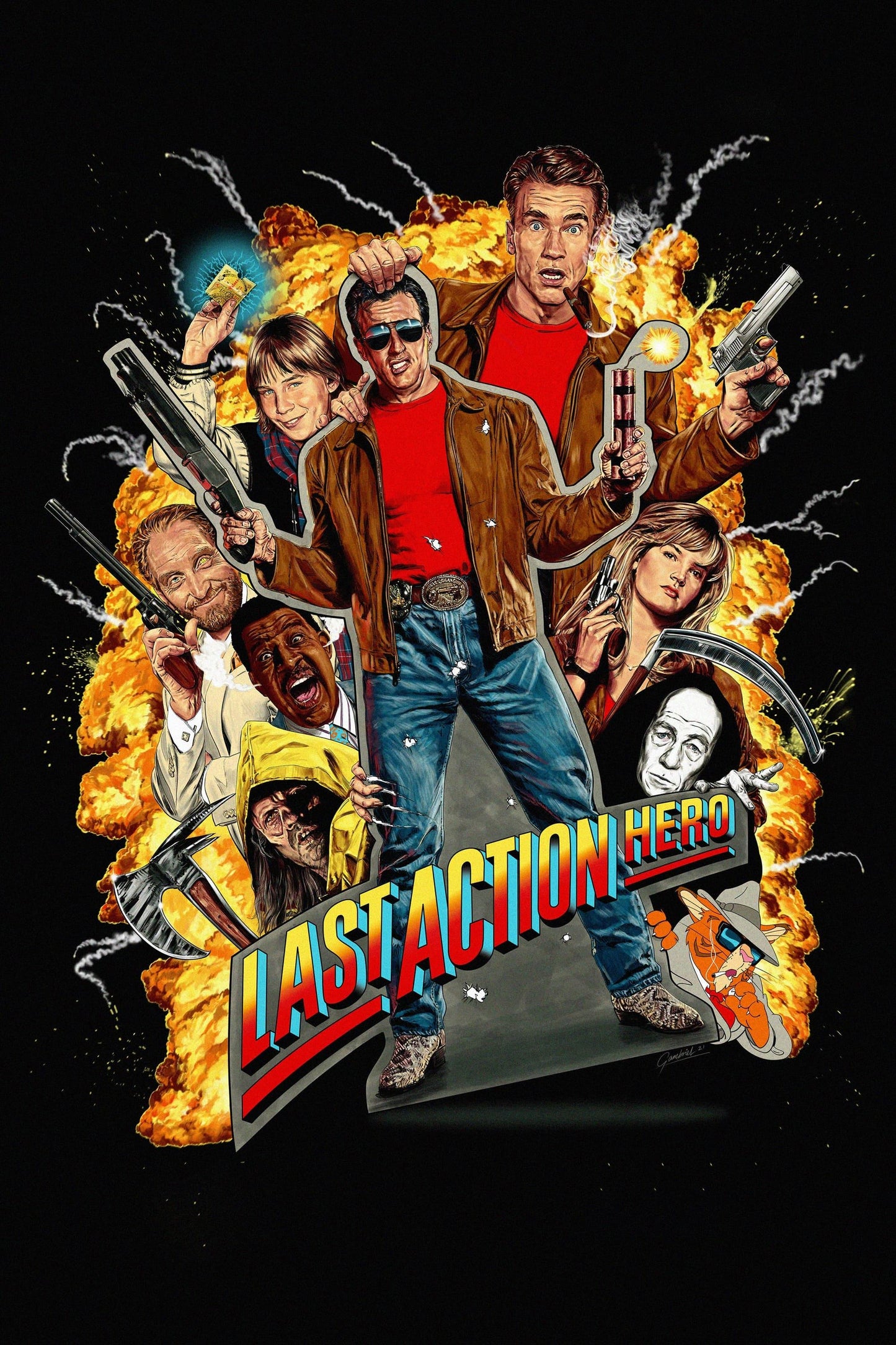 Last Action Hero (1993) Movie Magnet