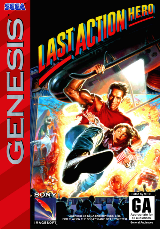 Last Action Hero (Usa) Genesis Print Poster