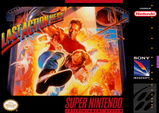 Last Action Hero (Usa) Snes Print Poster