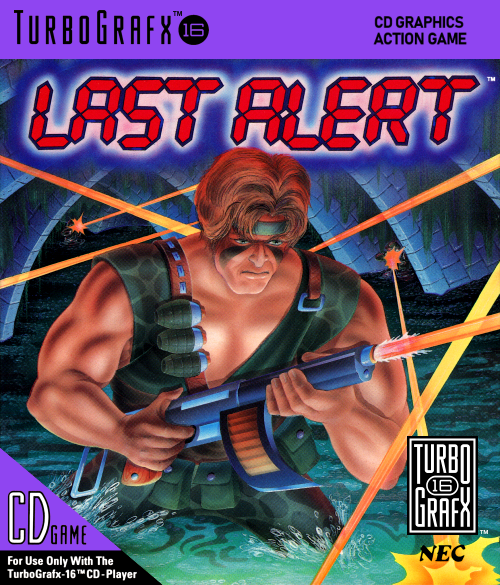 Last Alert (Cd) Turbografx 16 Print Poster