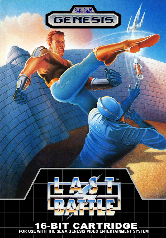 Last Battle (Usa) Genesis Print Poster