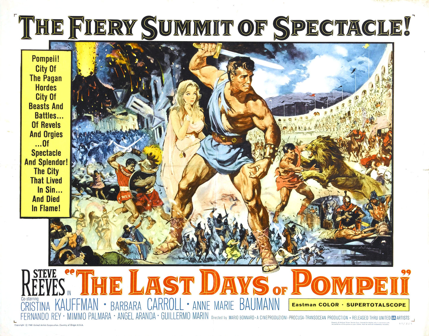 Last Days Of Pompeii 1959 02 Movie Magnet