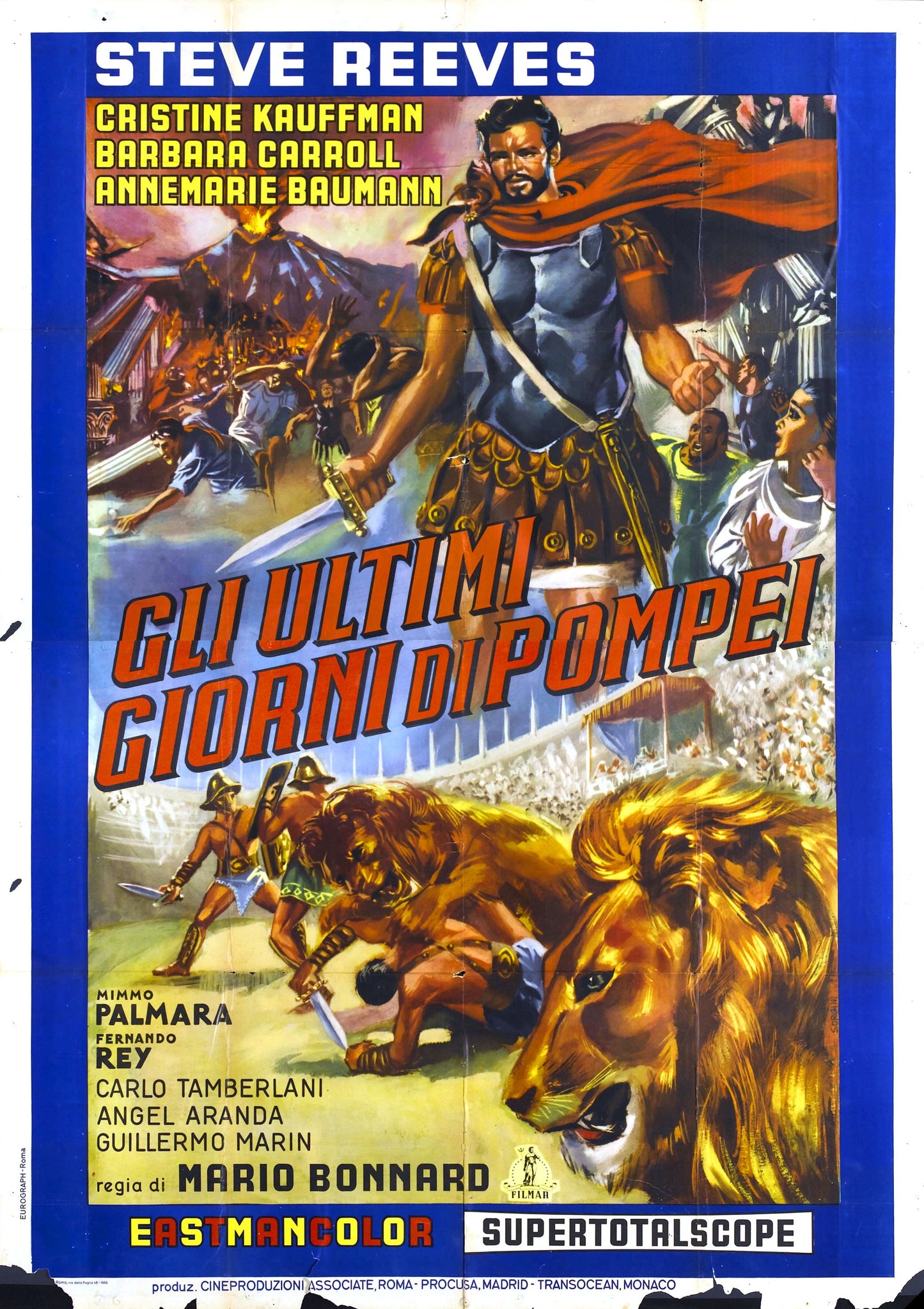 Last Days Of Pompeii 1959 03 Movie Magnet