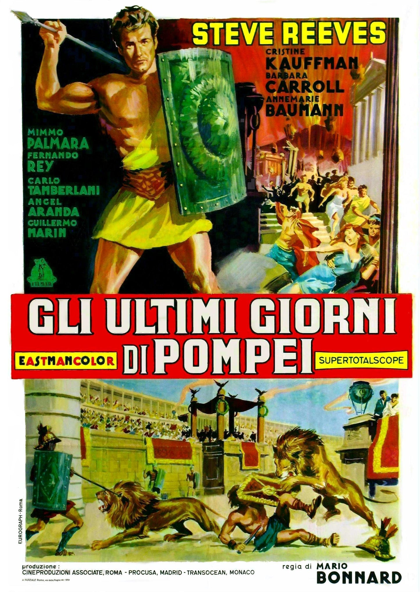 Last Days Of Pompeii 1959 05 Movie Keychain