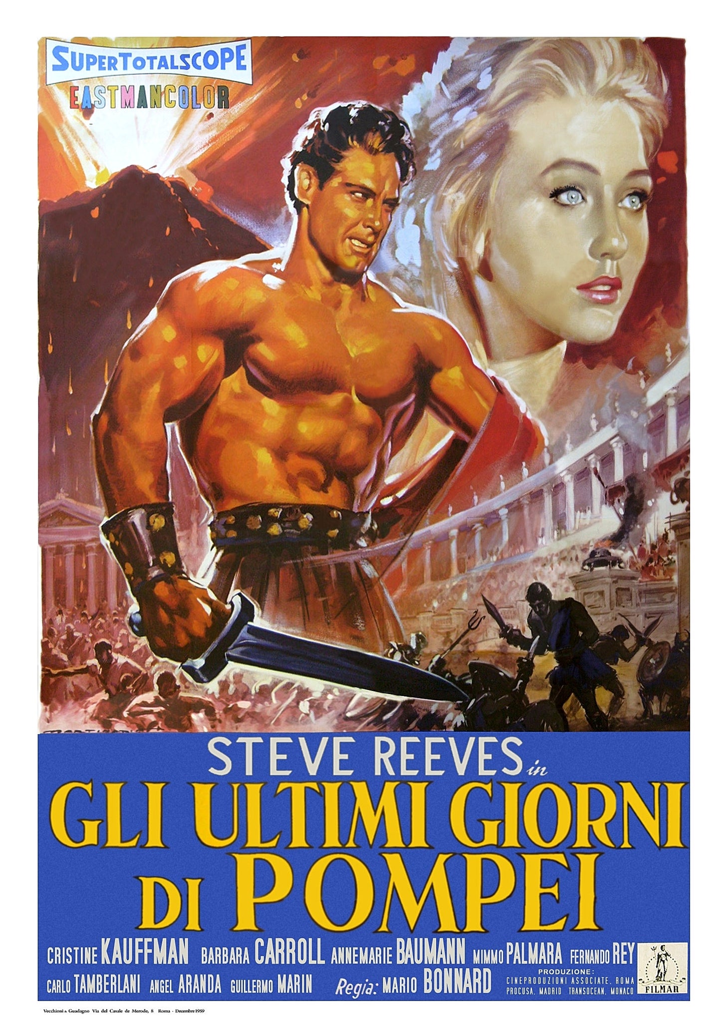Last Days Of Pompeii 1959 06 Movie Magnet