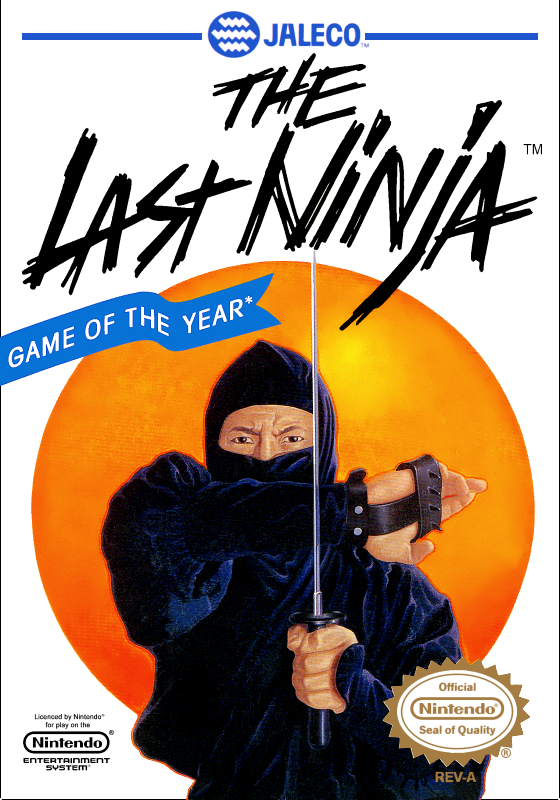 Last Ninja, The (Usa) (Bordered For Nes Classic Use) Nes Print Poster