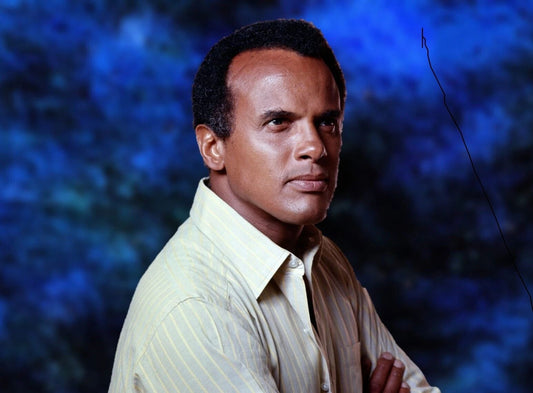 Late Singer & Actor Harry Belafonte Publicity Picture Keychain Print
