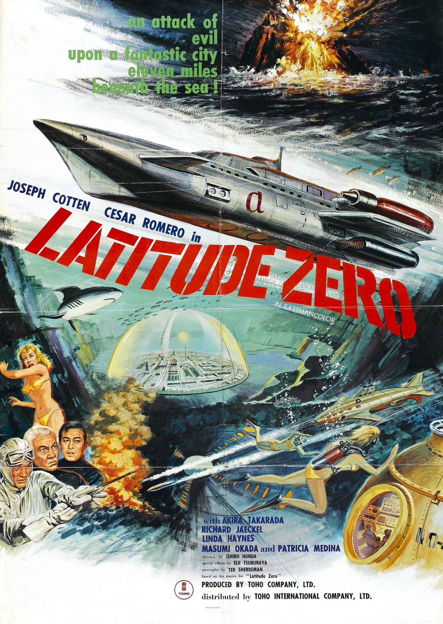 Latitude Zero 01 Movie Magnet