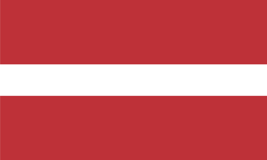 Latvia Flag Keychain