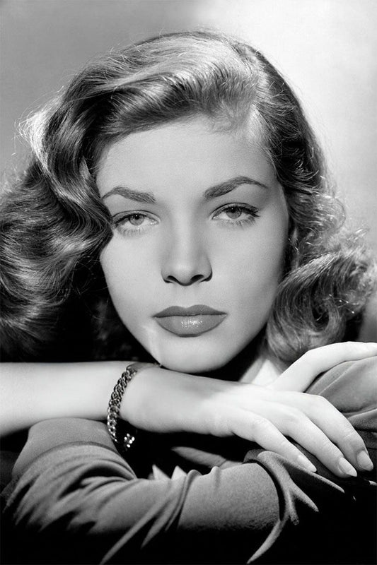 Lauren Bacall American Cinema Actress Model Performer Fan Poster
