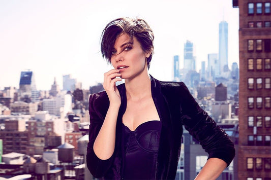 Lauren Cohan Americanscottish Movie Actress Fashion Model Poster