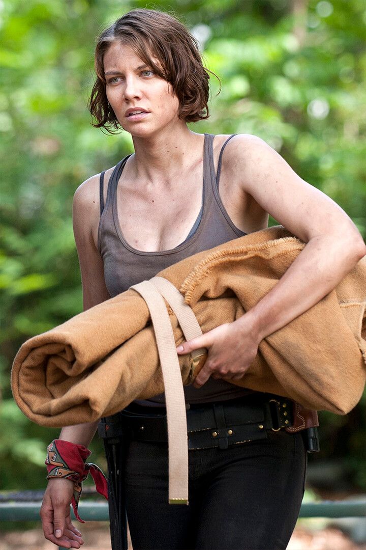 Lauren Cohan The Walking Dead Maggie Greene Model Wall Art Home Poster