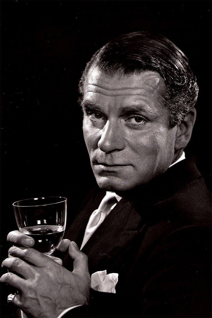 Laurence Olivier Theater Actor Painting Print Wall Art Home Decor Poster