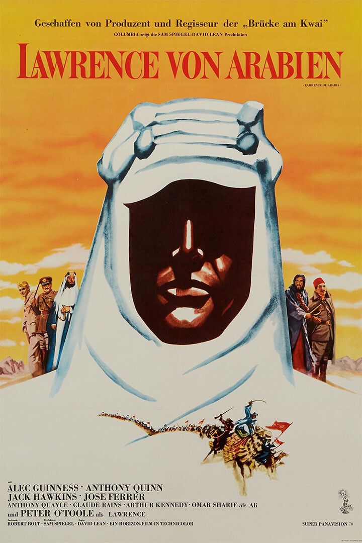 Lawrence Of Arabia Movie Adventure Biography Drama Wall Art Poster