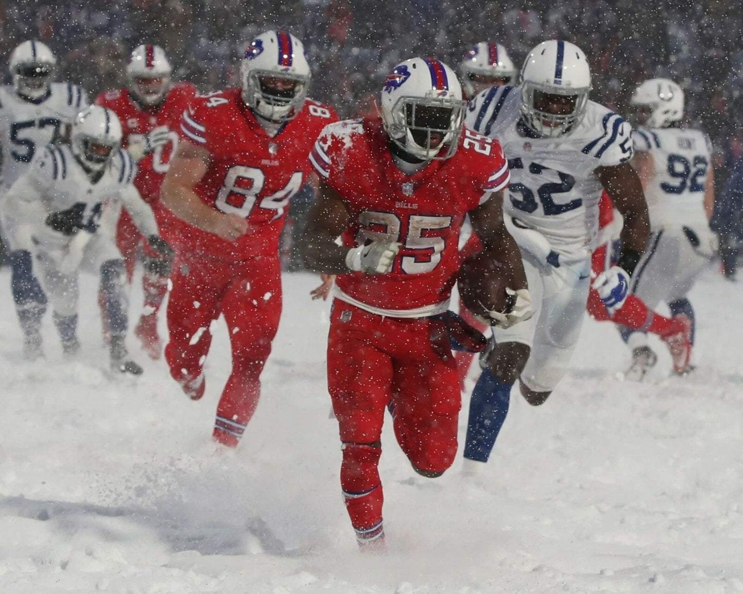 Lesean Mccoy Photo Buffalo Bills Nfl Football Vs Colts 300 Piece Jigsaw Puzzle