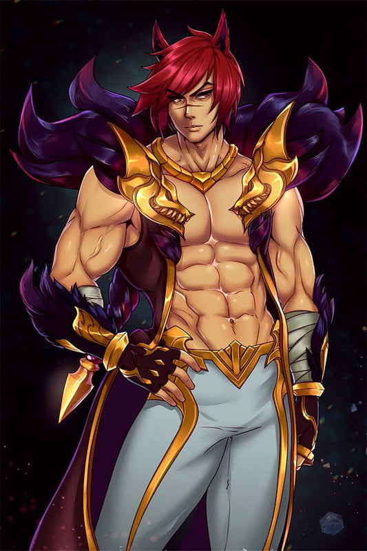 League Of Legends Sett The Boss King Pit Typographic Home Decor Poster