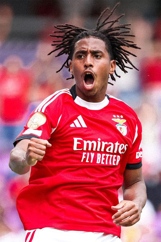 Leandro Barreiro Benfica Soccer International Championship Poster