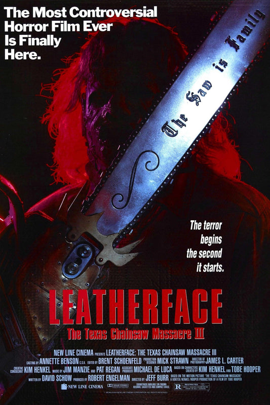 Leatherface The Texas Chainsaw Massacre Iii (1990) Movie Magnet