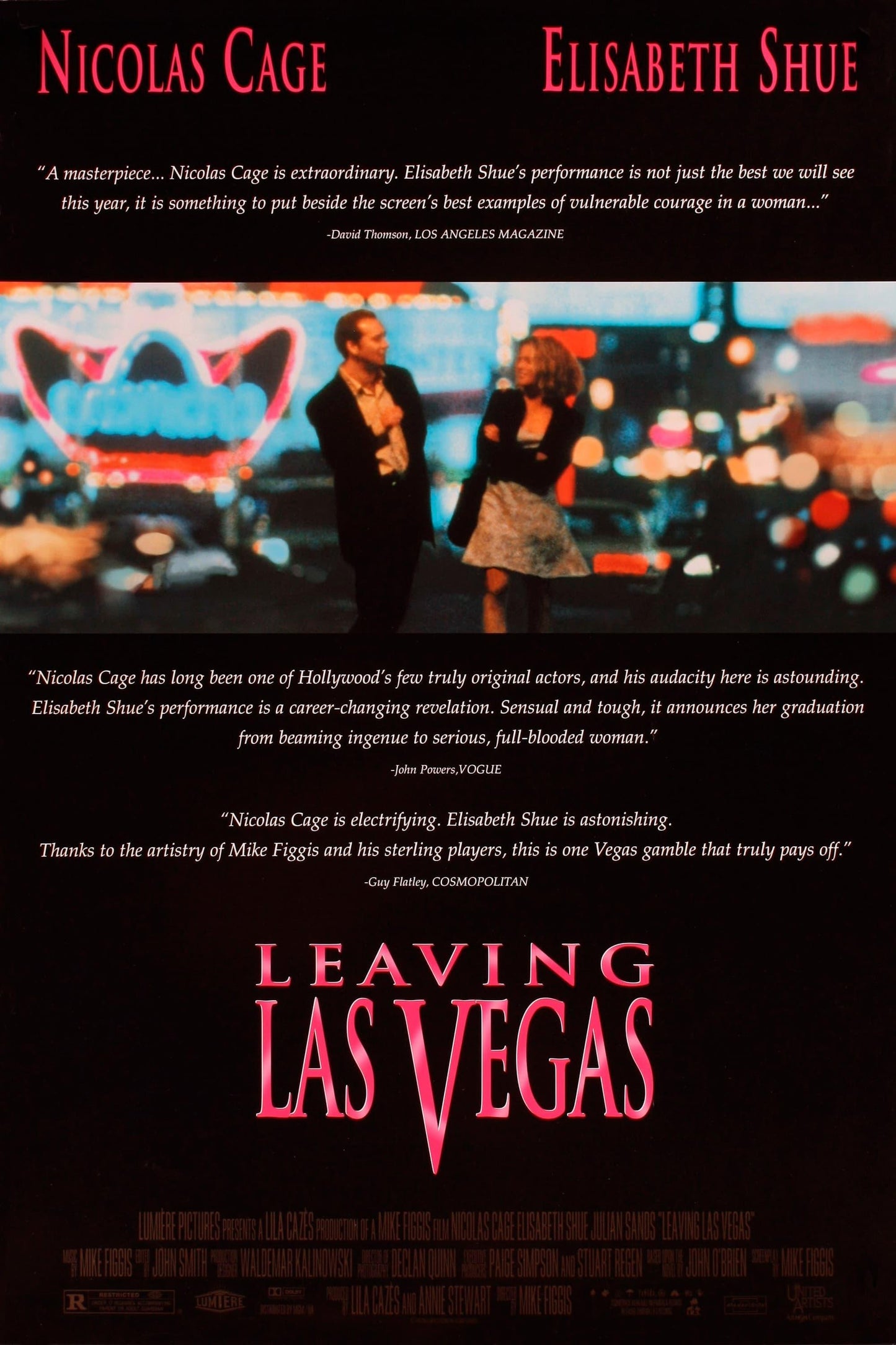 Leaving Las Vegas (1995) Movie Magnet